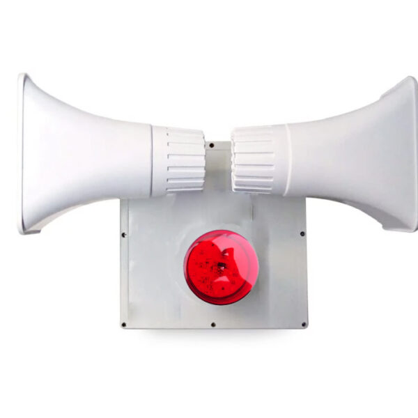 Alarma comunitaria doble sirena 60 Watts WIFI