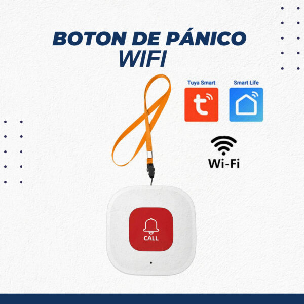 Botón de Pánico SOS WIFI