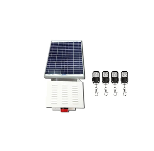 Kit Alarma comunitaria Solar 30 Watts 110 DB + 4 controles